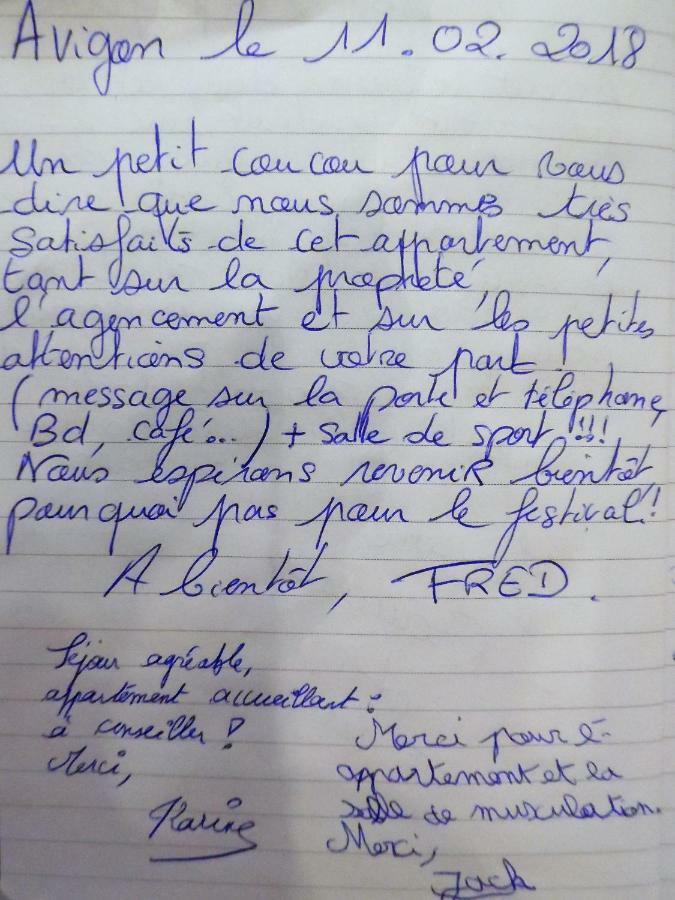 L'Oriflamme Lejlighed Avignon Eksteriør billede